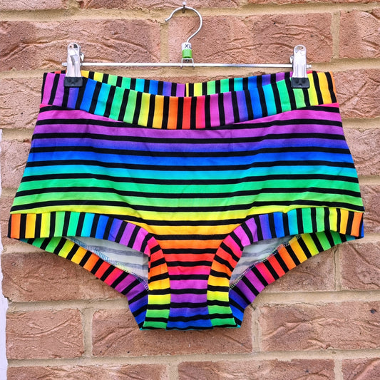 Shorts - Rainbow Stripes