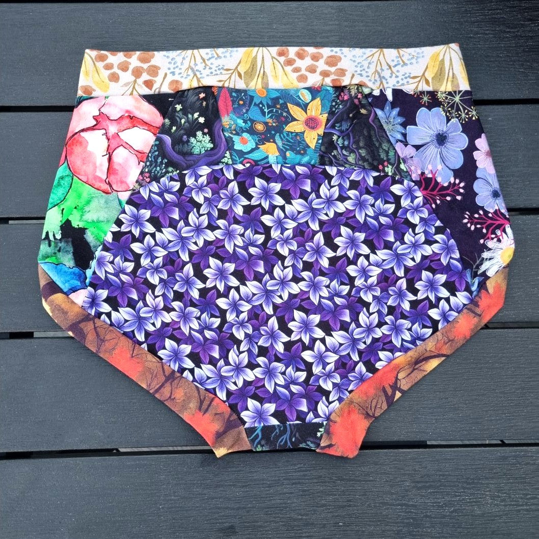 Scrappy Big Pants - Florals - Large