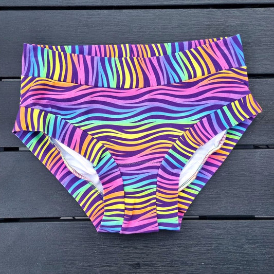 Briefs - Rainbow Zebra