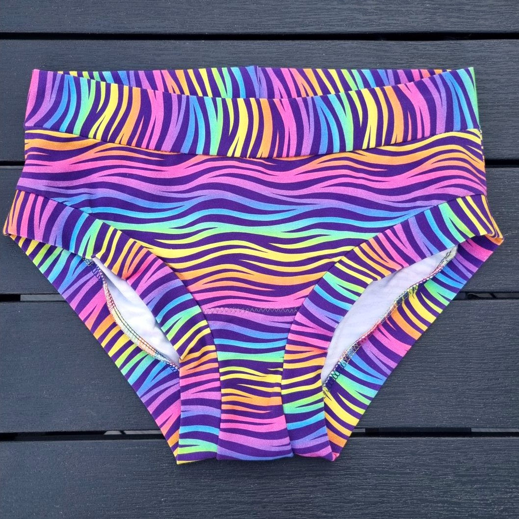 Briefs - Rainbow Zebra
