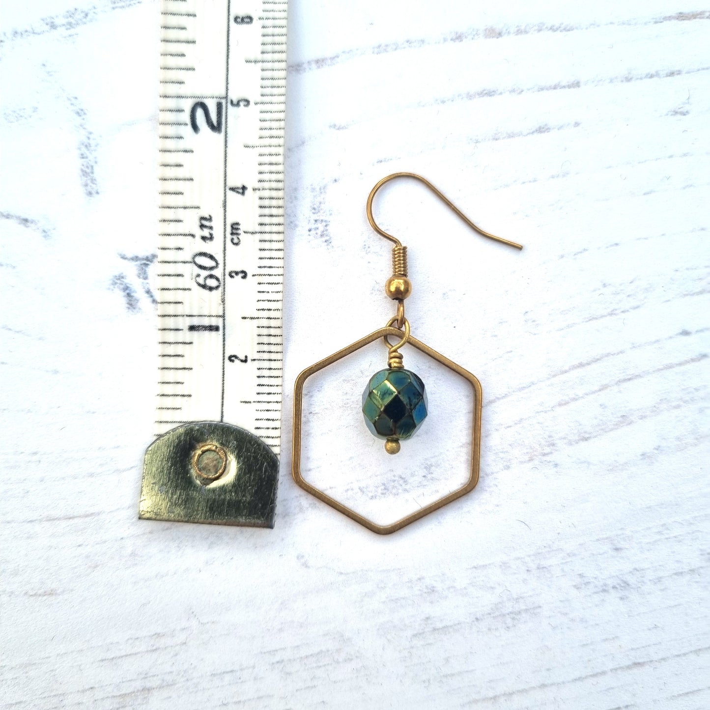 Hexagon Earrings