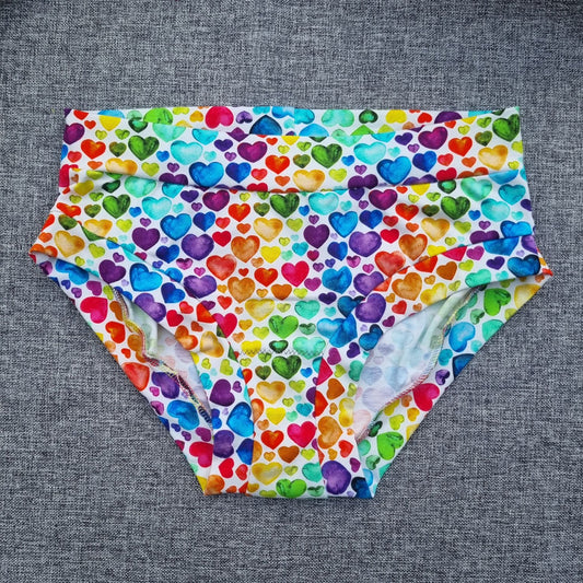 Briefs - Rainbow Hearts