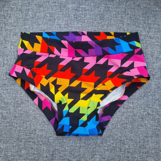 Briefs - Rainbow Houndstooth