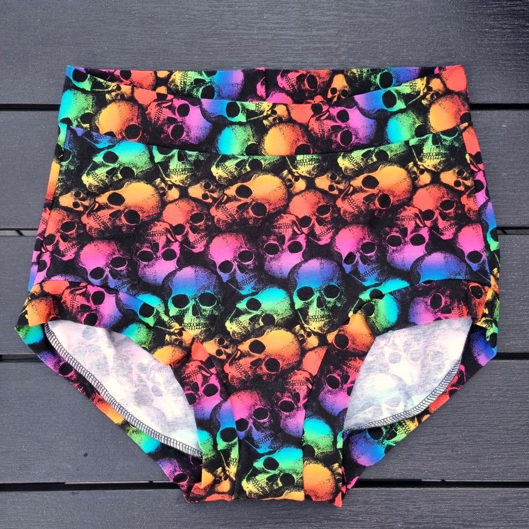 Big Pants - Rainbow Skulls