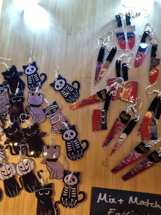 Halloween Mix and Match Earrings